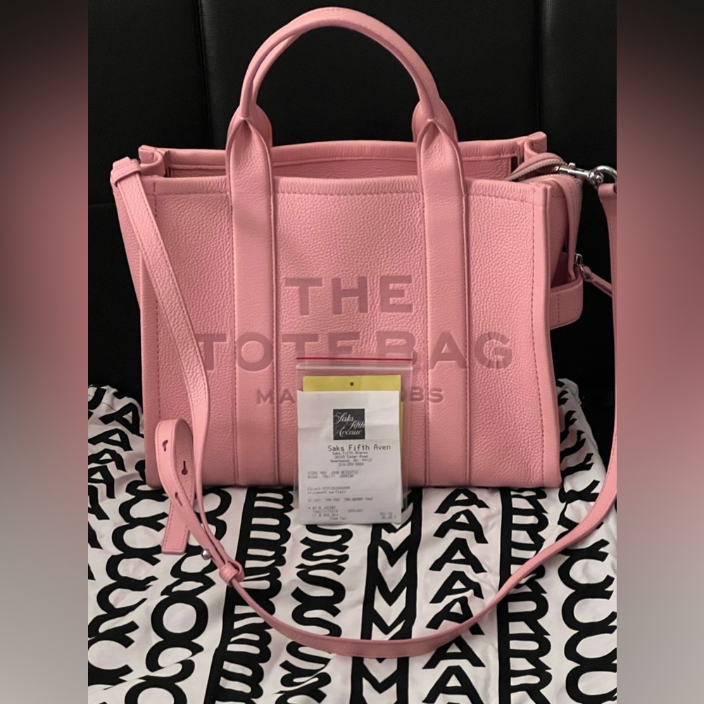 Marc Jacobs Medium Ribbon Pink Tote Bag